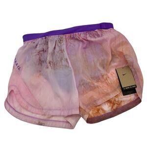 Nike Women’s Trail Shorts Running Mid-Rise 3" Lined Purple Medium NWT
